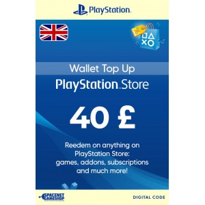 PSN Card £40 GBP [UK]